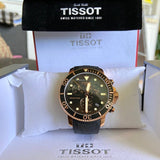 Buy Shop Tissot Seastar 1000 Chronograph Black Dial Black Rubber Strap Watch For Men - T120.417.37.051.00 USA Online