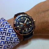 Buy Shop Tissot Seastar 1000 Chronograph Black Dial Black Rubber Strap Watch For Men - T120.417.37.051.00 USA Online