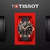 Buy Shop Tissot Seastar 1000 Chronograph Black Dial Black Rubber Strap Watch For Men - T120.417.37.051.00 USA Online