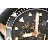 Buy Shop Tissot Seastar 1000 Chronograph Black Dial Black Rubber Strap Watch For Men - T120.417.37.051.00 USA Online