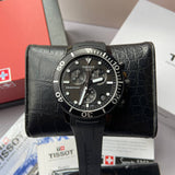 Buy Shop Tissot Seastar 1000 Chronograph Black Dial Black Rubber Strap Watch For Men - T120.417.37.051.02 USA Online