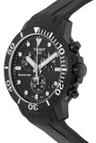 Buy Shop Tissot Seastar 1000 Chronograph Black Dial Black Rubber Strap Watch For Men - T120.417.37.051.02 USA Online