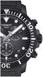 Buy Shop Tissot Seastar 1000 Chronograph Black Dial Black Rubber Strap Watch For Men - T120.417.37.051.02 USA Online