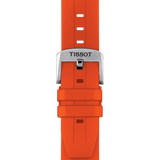 Buy Shop Tissot Seastar 1000 Chronograph Black Dial Orange Rubber Strap Watch For Men - T120.417.17.051.01 USA Online