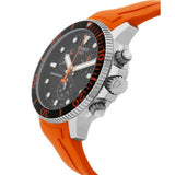 Buy Shop Tissot Seastar 1000 Chronograph Black Dial Orange Rubber Strap Watch For Men - T120.417.17.051.01 USA Online