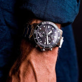 Buy Shop Tissot Seastar 1000 Chronograph Black Dial Silver Steel Strap Watch For Men - T120.417.11.051.00 USA Online