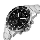 Buy Shop Tissot Seastar 1000 Chronograph Black Dial Silver Steel Strap Watch For Men - T120.417.11.051.00 USA Online