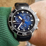Buy Shop Tissot Seastar 1000 Chronograph Blue Dial Black Rubber Strap Watch For Men - T120.417.17.041.00 USA Online