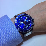Buy Shop Tissot Seastar 1000 Chronograph Blue Dial Silver Steel Strap Watch For Men - T120.417.11.041.00 USA Online