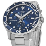 Buy Shop Tissot Seastar 1000 Chronograph Blue Dial Silver Steel Strap Watch For Men - T120.417.11.041.00 USA Online