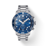 Buy Shop Tissot Seastar 1000 Chronograph Blue Dial Silver Steel Strap Watch For Men - T120.417.11.041.00 USA Online