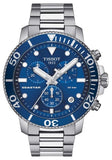 Buy Shop Tissot Seastar 1000 Chronograph Blue Dial Silver Steel Strap Watch For Men - T120.417.11.041.00 USA Online