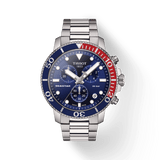 Buy Shop Tissot Seastar 1000 Chronograph Blue Dial Silver Steel Strap Watch For Men - T120.417.11.041.03 USA Online