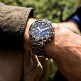 Buy Shop Tissot Seastar 1000 Chronograph Driver Blue Dial Silver Steel Strap Watch For Men - T120.417.11.041.01 USA Online