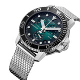 Buy Shop Tissot Seastar 1000 Chronograph Green Dial Silver Mesh Bracelet Watch For Men - T120.417.11.091.00 USA Online