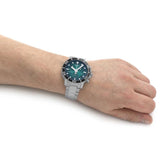 Buy Shop Tissot Seastar 1000 Chronograph Green Dial Silver Steel Strap Watch For Men - T120.417.11.091.01 USA Online