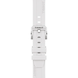 Buy Shop Tissot Seastar 1000 Chronograph Grey Dial White Rubber Strap Watch for Men - T120.217.17.011.00 USA Online