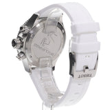 Buy Shop Tissot Seastar 1000 Chronograph Grey Dial White Rubber Strap Watch for Men - T120.217.17.011.00 USA Online