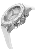 Buy Shop Tissot Seastar 1000 Chronograph Grey Dial White Rubber Strap Watch for Men - T120.217.17.011.00 USA Online