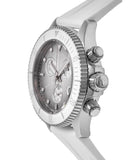 Buy Shop Tissot Seastar 1000 Chronograph Grey Dial White Rubber Strap Watch for Men - T120.217.17.011.00 USA Online