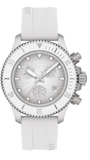 Buy Shop Tissot Seastar 1000 Chronograph Grey Dial White Rubber Strap Watch for Men - T120.217.17.011.00 USA Online