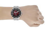 Buy Shop Tissot Seastar 1000 Chronograph Red Dial Silver Steel Strap Watch For Men - T120.417.11.421.00 USA Online