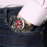 Buy Shop Tissot Seastar 1000 Chronograph Red Dial Silver Steel Strap Watch For Men - T120.417.11.421.00 USA Online