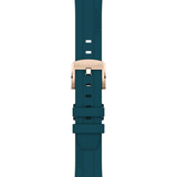 Buy Shop Tissot Seastar 1000 Chronograph Turqouise Dial Turqouise Rubber Strap Watch for Women - T120.217.37.041.00 USA Online