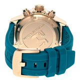 Buy Shop Tissot Seastar 1000 Chronograph Turqouise Dial Turqouise Rubber Strap Watch for Women - T120.217.37.041.00 USA Online