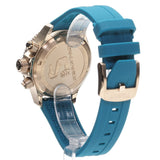 Buy Shop Tissot Seastar 1000 Chronograph Turqouise Dial Turqouise Rubber Strap Watch for Women - T120.217.37.041.00 USA Online