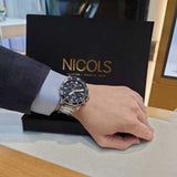 Buy Shop Tissot Seastar 1000 Lady Black Dial Silver Steel Strap Watch for Women - T120.210.11.051.00 USA Online