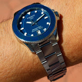 Buy Shop Tissot Seastar 1000 Lady Blue Dial Silver Steel Strap Watch For Women - T120.210.11.041.00 USA Online