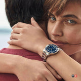 Buy Shop Tissot Seastar 1000 Lady Blue Dial Silver Steel Strap Watch For Women - T120.210.11.041.00 USA Online