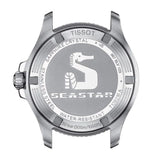 Buy Shop Tissot Seastar 1000 Mother of Pearl White Dial White Rubber Strap Watch for Women - T120.210.17.116.00 USA Online