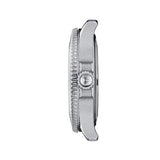 Buy Shop Tissot Seastar 1000 Mother of Pearl White Dial White Rubber Strap Watch for Women - T120.210.17.116.00 USA Online