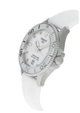 Buy Shop Tissot Seastar 1000 Mother of Pearl White Dial White Rubber Strap Watch for Women - T120.210.17.116.00 USA Online