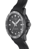 Buy Shop Tissot Seastar 1000 Powermatic 80 Black Dial Black Rubber Strap Watch For Men - T120.407.37.051.00 USA Online