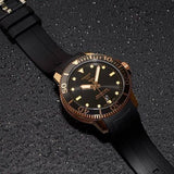 Buy Shop Tissot Seastar 1000 Powermatic 80 Black Dial Black Rubber Strap Watch for Men - T120.407.37.051.01 USA Online
