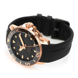 Buy Shop Tissot Seastar 1000 Powermatic 80 Black Dial Black Rubber Strap Watch for Men - T120.407.37.051.01 USA Online