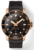 Buy Shop Tissot Seastar 1000 Powermatic 80 Black Dial Black Rubber Strap Watch for Men - T120.407.37.051.01 USA Online