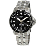 Buy Shop Tissot Seastar 1000 Powermatic 80 Black Dial Silver Steel Strap Watch For Men - T120.407.11.051.00 USA Online