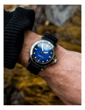 Buy Shop Tissot Seastar 1000 Powermatic 80 Blue Dial Black Rubber Strap Watch For Men - T120.407.17.041.00 USA Online