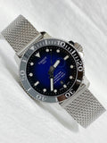 Buy Shop Tissot Seastar 1000 Powermatic 80 Blue Dial SIlver Mesh Bracelet Watch For Men - T120.407.11.041.02 USA Online