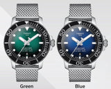 Buy Shop Tissot Seastar 1000 Powermatic 80 Blue Dial SIlver Mesh Bracelet Watch For Men - T120.407.11.041.02 USA Online