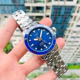 Buy Shop Tissot Seastar 1000 Powermatic 80 Blue Dial Silver Steel Strap Watch for Men - T120.407.11.041.03 USA Online