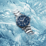 Buy Shop Tissot Seastar 1000 Powermatic 80 Blue Dial Silver Steel Strap Watch for Men - T120.407.11.041.03 USA Online