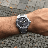 Buy Shop Tissot Seastar 1000 Powermatic 80 Grey Dial Silver Steel Strap Watch for Men - T120.407.11.081.01 USA Online