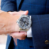 Buy Shop Tissot Seastar 1000 Powermatic 80 Grey Dial Silver Steel Strap Watch for Men - T120.407.11.081.01 USA Online