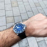 Buy Shop Tissot Seastar 1000 Powermatic 80 Silicium Blue Dial Blue Nylon Strap Watch For Men - T120.407.17.041.01 USA Online