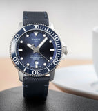 Buy Shop Tissot Seastar 1000 Powermatic 80 Silicium Blue Dial Blue Nylon Strap Watch For Men - T120.407.17.041.01 USA Online